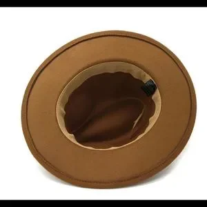 Accessories | New Classic Unisex Tan Color Color Fedora With  display picture 2
